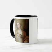 Mug Portrait d'une femme comme St Agnès, (Devant gauche)