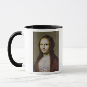 Mug Portrait d'une femme inspirée par la Mona Lisa