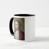 Mug Portrait d'une femme inspirée par la Mona Lisa (Devant gauche)