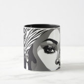 Mug Portrait d'une femme noire (Centre)