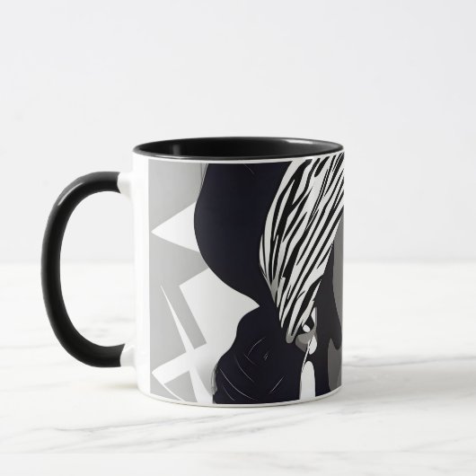 Mug Portrait d'une femme noire (Gauche)
