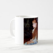 Mug Portrait d'une fille au ruban bleu, Renoir (Devant gauche)