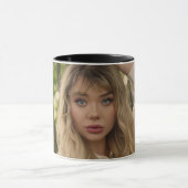 Mug Portrait d'une jeune fille (Centre)