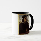 Mug Portrait d'une jeunesse avec des gants, 1514 (Devant droit)