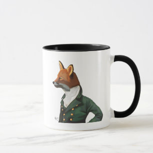 Mug Portrait élégant de Fox