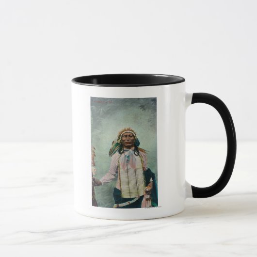 Mug Portrait en chef de la queue de fer sioux (Droite)