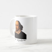 Mug Portrait et signature de Shakespeare (Devant gauche)