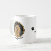Mug Portrait Fancy Frame Yorkshire Terrier (Yorkie) (Devant gauche)