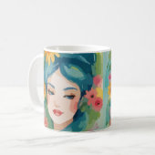 Mug Portrait Floral Daydream (Devant gauche)