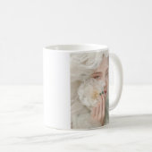 Mug Portrait floral élégant (Devant droit)