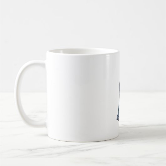 Mug Portrait HD de chiot malamute d'Alaska adorable - (Gauche)