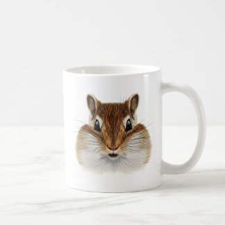 Mug Portrait illustré de Chipmunk.