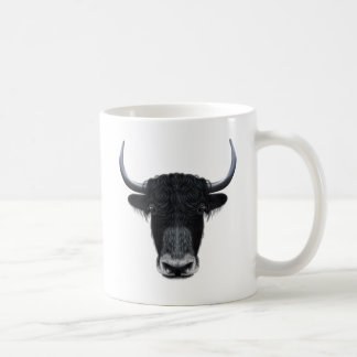 Mug Portrait illustré des yaks domestiques