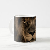 Mug Portrait Lion gros (Devant gauche)