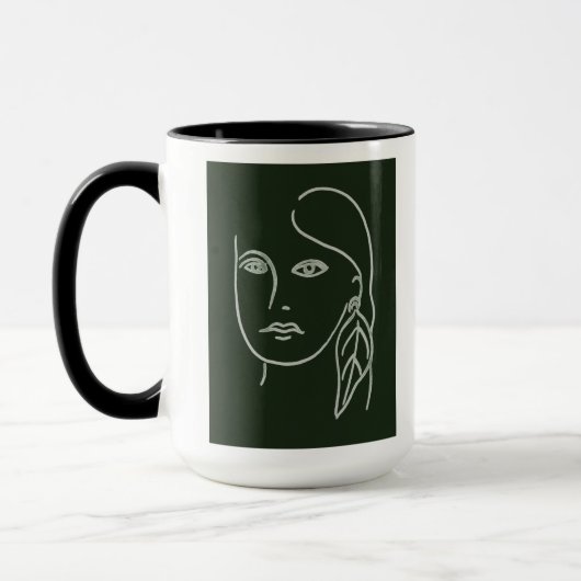 Mug Portrait malachite (Gauche)
