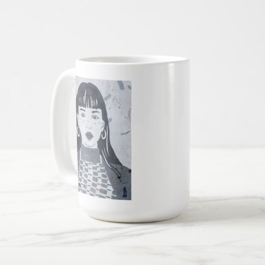 Mug Portrait nocturne (Devant gauche)