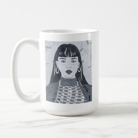 Mug Portrait nocturne (Gauche)