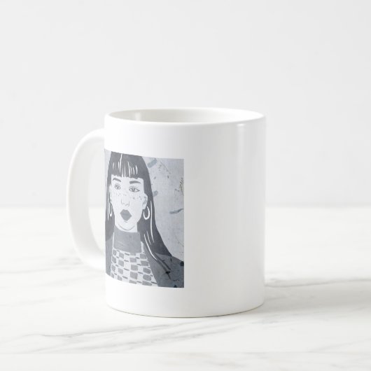 Mug Portrait nocturne (Devant gauche)