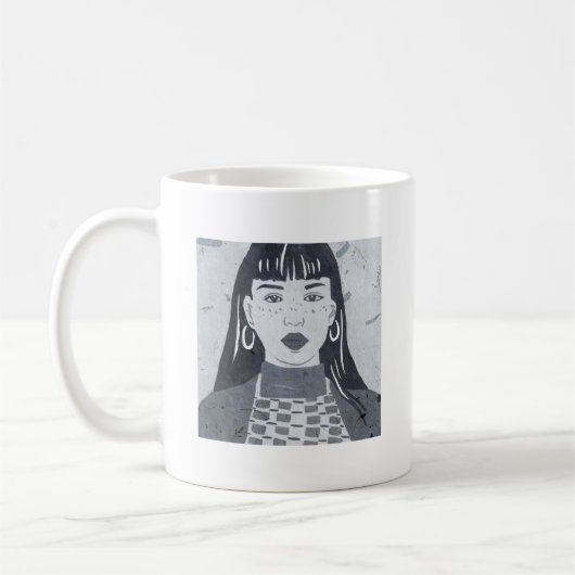 Mug Portrait nocturne (Gauche)