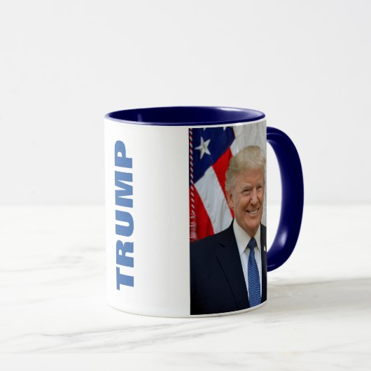Mug Portrait officiel de Donald Trump (Devant droit)