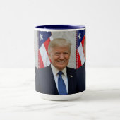 Mug Portrait officiel de Donald Trump (Centre)