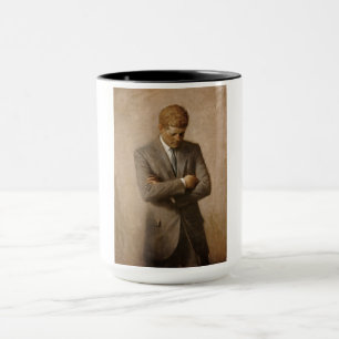 Mug Portrait officiel de John F Kennedy