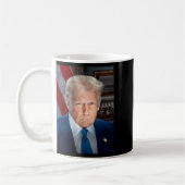 Mug Portrait officiel de la Maison Blanche Donald J Tr (Gauche)