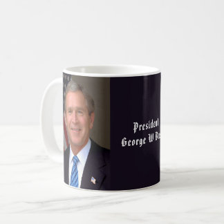 Mug Portrait officiel du président George W. Bush