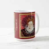 Mug Portrait original d'Élisabeth 1re. (Devant droit)
