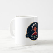 Mug Portrait Pensées Dispersées Void 2 (Devant gauche)