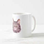 Mug Portrait photo de chat (Devant droit)