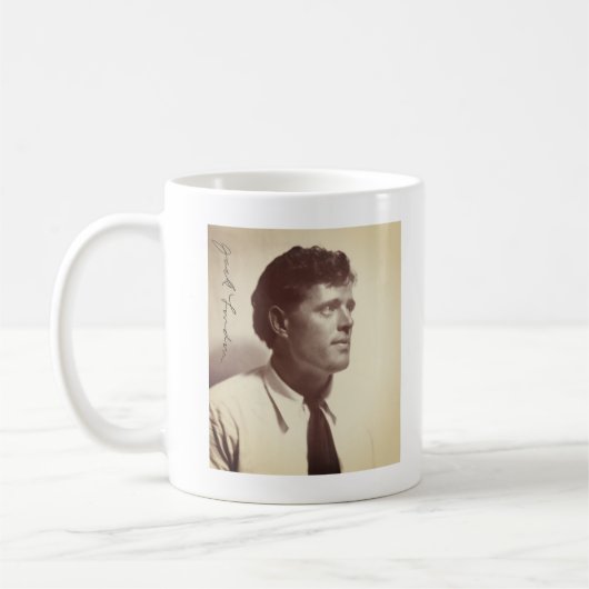 Mug Portrait photo de Jack London (Gauche)