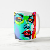 Mug Portrait Pop Art (Devant droit)
