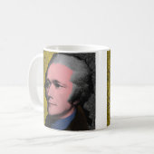 Mug Portrait Pop Art d'Alexander Hamilton (Devant gauche)