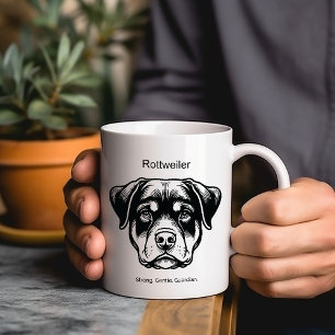 Mug Portrait Rottweiler