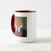 Mug Portrait rusé (Devant gauche)