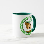 Mug Portrait souriant de l'ours de Yogi (Devant droit)