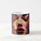 Mug Portrait surréaliste gras (Centre)