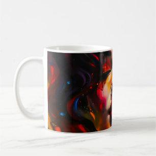 Mug Portrait surréaliste gras