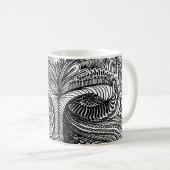 Mug Portrait Trippy (Devant droit)