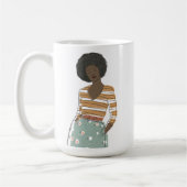 Mug Portrait Vignette de mode (Gauche)