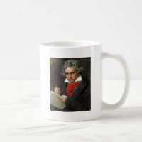 Portrait Vintage du compositeur, Ludwig von Beetho
