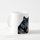 Mug Portrait Wolf (Devant gauche)