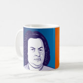 Mug Portraits de Johann Sebastian Bach (Devant gauche)