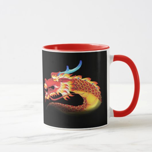 Mug Portraits des dragons orientaux et occidentaux (Droite)