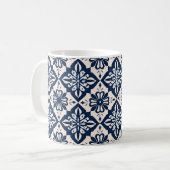 Mug Portugais Azulejo Bleu et Blanc (Devant gauche)