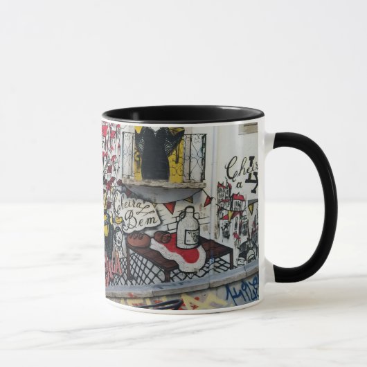 Mug Portugais : Fado Vadio - Alfama Lisbonne (Droite)