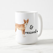 Mug Portugais Podengo de délivrance (Devant droit)