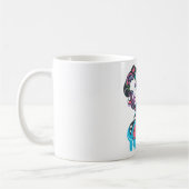 Mug Pose 1 d'éclaboussure de couleur de Supergirl (Gauche)