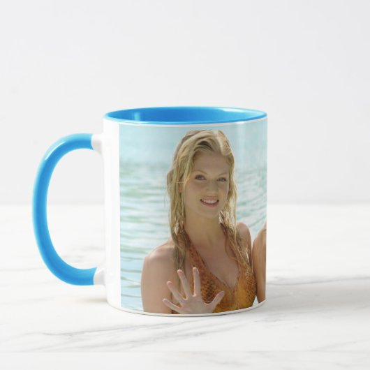 Mug Pose de groupe dans l'eau (Gauche)
